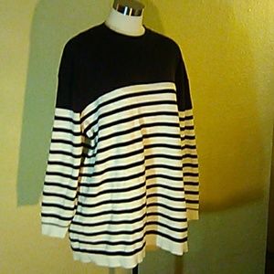 SALE! DKNY JEANS Sweatshirt Dress 100% Cotton M